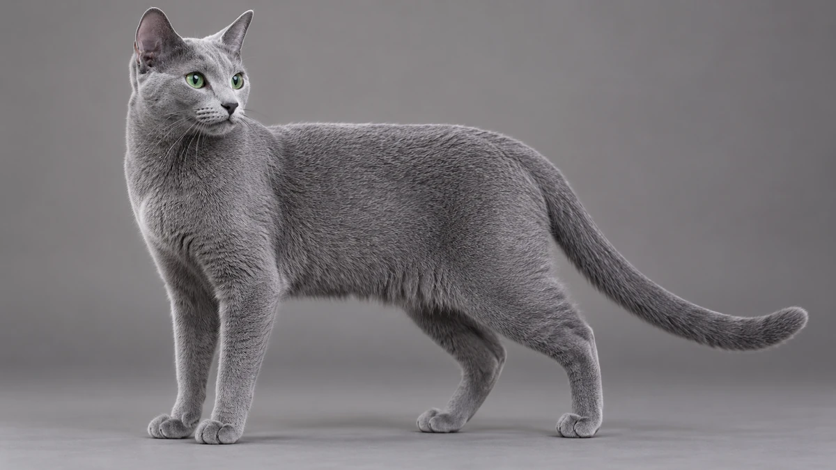 Mavi Rus Kedisi kedi — plush mavi